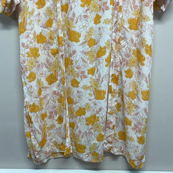LOFT Floral Modal Open Front Duster Kimono XS/S - Picture 3 of 15